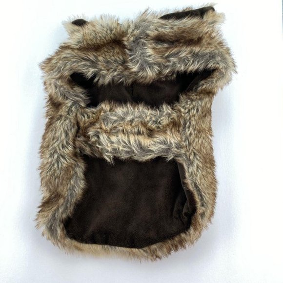 Faux-Fur Small Dog Coat - Picture 2 of 3